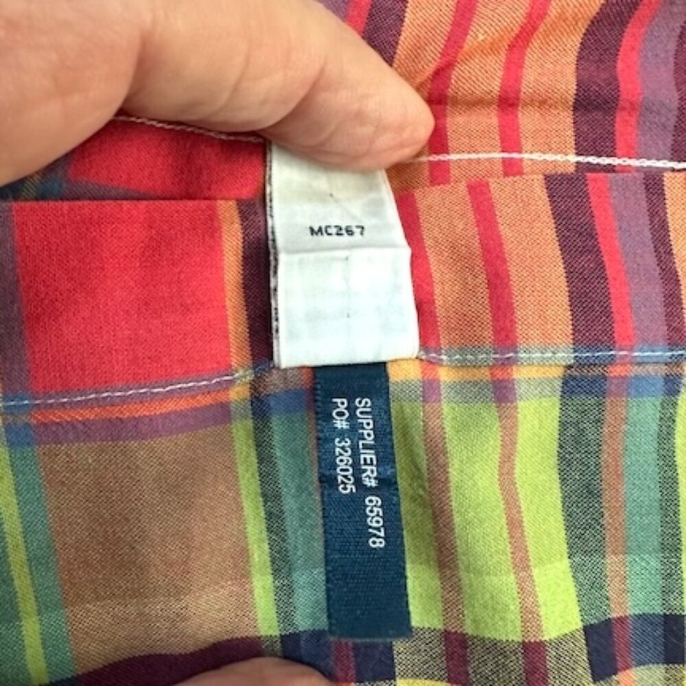 Polo Ralph Lauren Men's Multicolor Plaid Long-Sleeved Shirt - Sz. XL - EUC - Picture 11 of 11